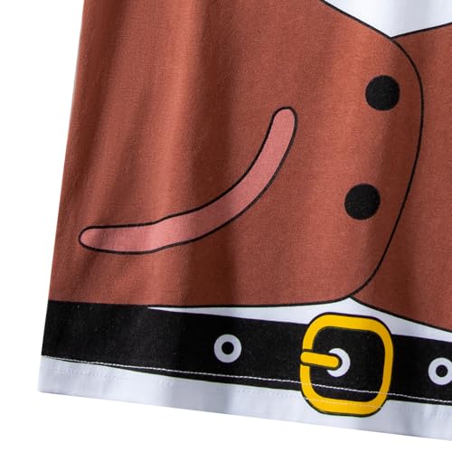 Toddler Boy Cowboy Pirate T-Shirt Halloween Thanksgiving Party Novelty Funny Short Sleeve Tee4