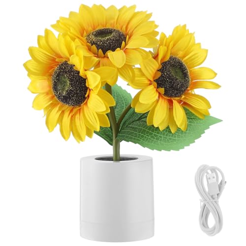 Veilleuse LED tournesol à intensité variable poétique - 5