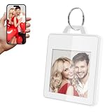 TABKSOLA Llavero Foto,Llavero Inteligente Personalizado(Compatible con Android e iOS),Personalizable con Cualquier Imagen,un Regalo Personalizado(2 Piezas)