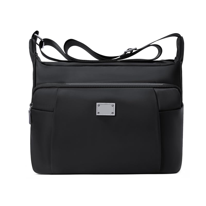 ketmart Shoulder Bags with RFID Anti Thief Pocket Casual Handbag Travel Bag Messenger CrossBody Purse for men and Women(Color_Black) (B0DH3BQSR7) Amazon Price History, Amazon Price Tracker