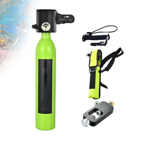 Boquilla de silicona suave en bombona de buceo 0.5L ligera para aficionados