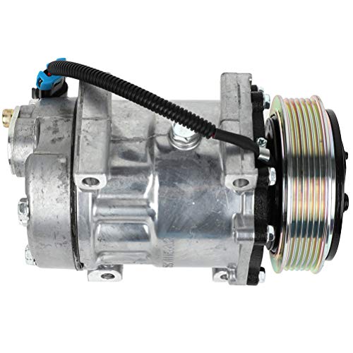 Image of ECCPP A /C Compressor with Clutch for Volvo VNM VHD VNL VNX 2003-2017 | for Peterbilt 220 320 325 335 337 2001-2025 Fast Cooling AC Compressor