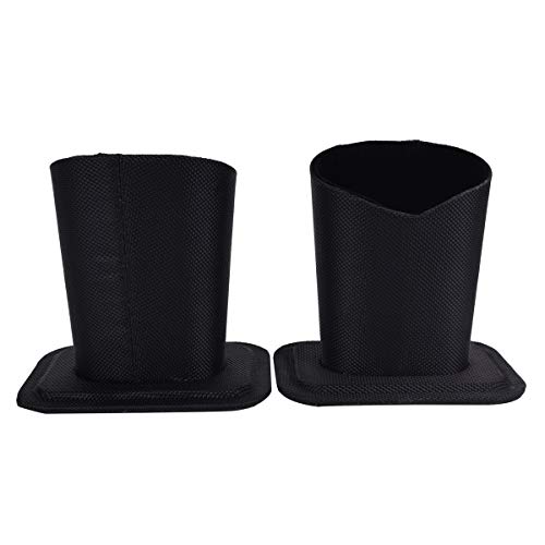 Bleiou 2 Pack Eyeglasses Holder Stand Glasses Stand Case Eyeglasses Protective Holder for Desks or Nightstands(Black) - Thumbnail 4
