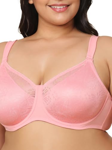 Image of Triumph Minimizer Women Bra Wired Non Padded Full Coverage Support Big Cup Bra with Padded Straps Reduces Bust by One Cup Size Comfortable Moulded High Support Bra for All Day Wear Pack of 1