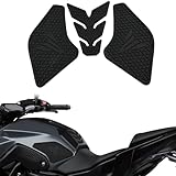 IZX For YAMAHA MT-07 MT07 MT 07 2021 2022 2023 Motorcycle Accessories Non-Slip Side Fuel Tank Stickers Waterproof Pad Rubber Sticker Tank Pad
