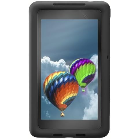 BobjGear Bobj Rugged Case for Nexus 7 FHD 2013 Model Tablet Protective Cover (Not for 1st Generation 2012 Nexus 7) (Bold Black) Cover