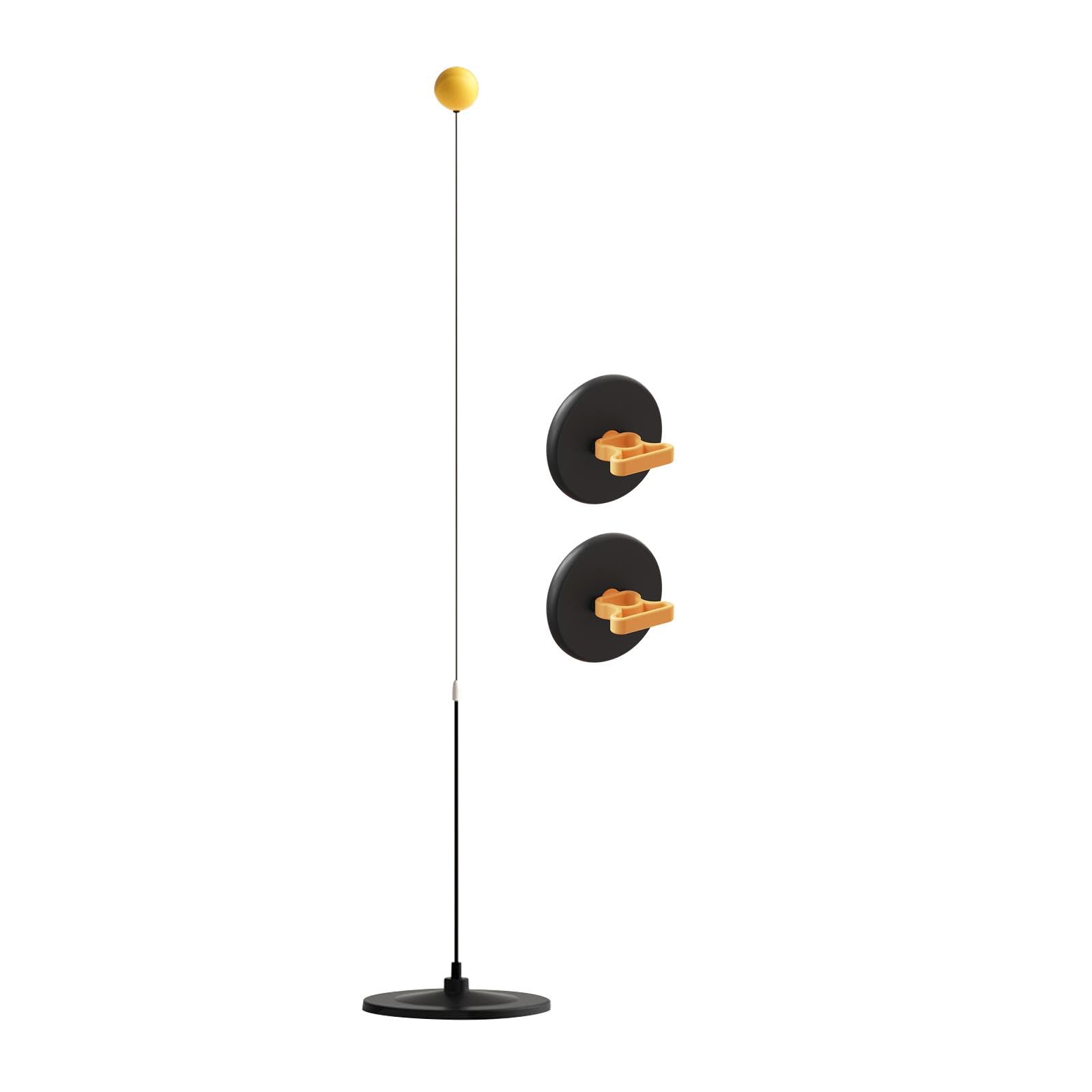 Boxing Reaction Ball Improve Reaction Speed with Suction Cup Base Speed Ball Black-image-3