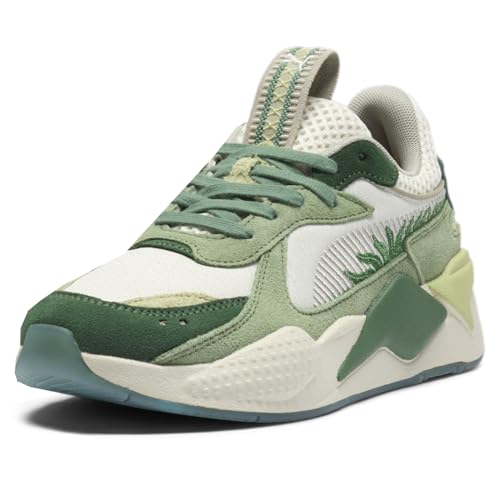 PUMA Womens Rs-X Lndscp Amazonas Lace Up Sneakers Shoes Casual - Beige, Green2