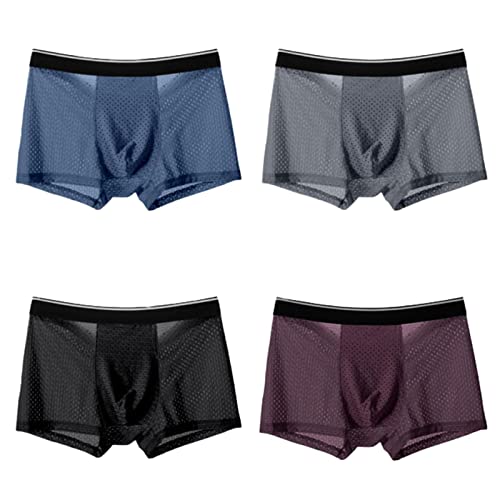 Calzoncillos de hombre elásticos que no se enrollan al caminar