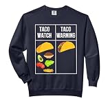 Taco Watch vs. Taco Warning - Funny Tornado Watch Comfort Colors Adult Sweatshirt