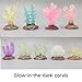 Yoetaun Aquariums Glowing Resin Coral Decoration Fishtanks AquaticUnderwater Ornament Landscaping Safety Decor for Fish Shirmps Pet Supplies Pet Accessories Aquariums Supplies