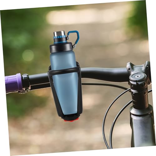 Portabidones sin tornillos ajustable de metal para evitar caidas de botellas 7