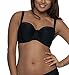 Curvy Kate Women's Luxe Strapless Bra, Black , 38FF