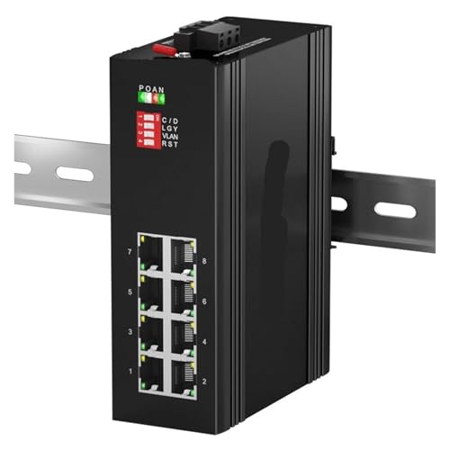 Switch Ethernet 1000 Mbps 24 Puertos Marca YUANFAHHH