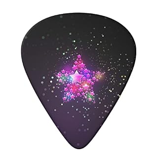 Color Stars Lot de 6 médiators pour guitare acoustique, guitare électrique, basse, ukulélé – fins, moyens et épais. - Les Beatles, Paul McCartney, John Lennon, RIngo Starr, George Harrison Color Stars Lot de 6 médiators pour guitare acoustique, guitare électrique, basse, ukulélé – fins, moyens et épais. – Image 3