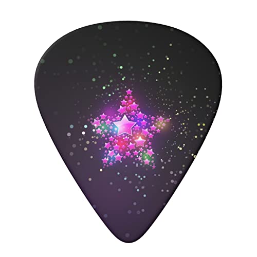 Color Stars Lot de 6 médiators pour guitare acoustique, guitare électrique, basse, ukulélé – fins, moyens et épais. - Les Beatles, Paul McCartney, John Lennon, RIngo Starr, George Harrison Color Stars Lot de 6 médiators pour guitare acoustique, guitare électrique, basse, ukulélé – fins, moyens et épais. – Image 4