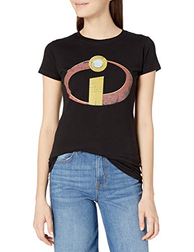 Disney Pixar Juniors the Incredibles Distressed Logo Graphic T-Shirt