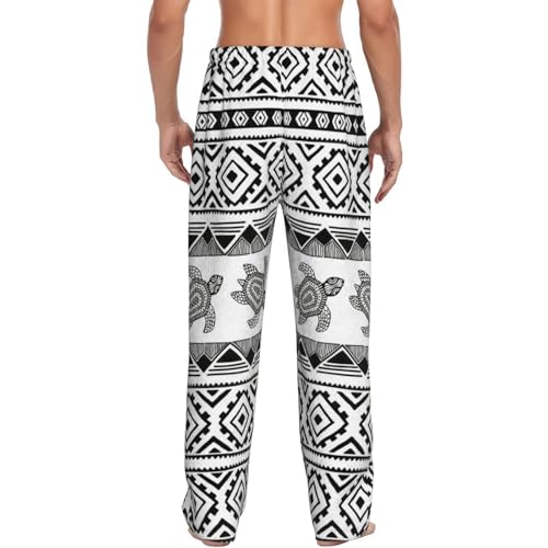 Pantalon de pyjama homme rayé confortable contre la transpiration nocturne - 4
