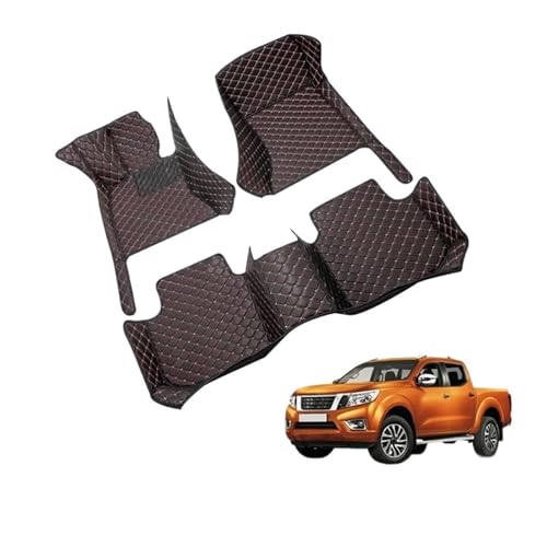Tapis auto imperméable Nissan Navara NP300 D23 protège le sol de cabine avant - 2