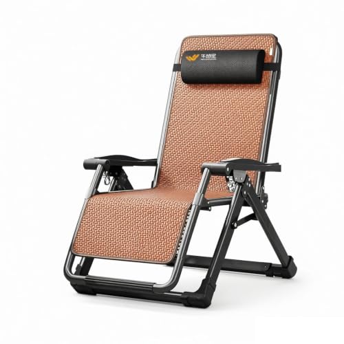 OIFJROIW Silla Portátil De Malla con Gravedad Cero con Almohada Y Bandeja Portavasos para Campamento Y Playa