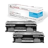 BeOne 2x Compatibile per 05A CE505A 05X CE505X Cartuccia Toner Nero Compatibile per Stampante HP LaserJet P2030 P2035 P2035N P2050 P2055 P2055D P2055DN P2055X (2 Nero)