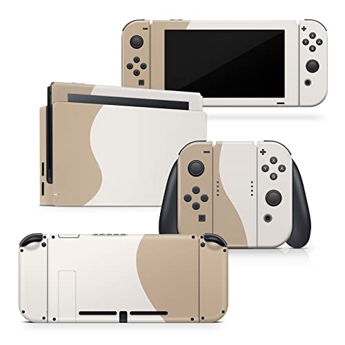 Image of Tacky Design Classic Skin Compatible with Nintendo Switch Skin Wrap Cover, Colorwave Blocking Skin for Nintendo Switch Stickers, Premium Vinyl 3M Full Wrap Decal.