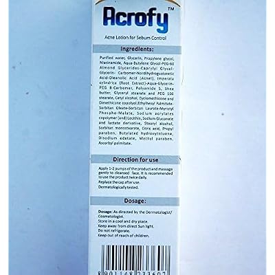 Acrofy Acne Lotion for Sebum Control