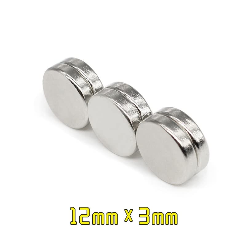 10/20/30/50/100/150PCS 12x3 Round Search Magnetic 12x3mm Permanent Neodymium 12 * 3 mm Magnet(30PCS)