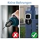 Magnetische Wandhalterung Kompatibel mit New Blink Outdoor 4, Blink Mini/Mini 2, Blink Indoor Überwachungskameras, 360° Verstellbare Wand Halterung für 1/4 Zoll Schraubenloch Kamera, Kein Bohren