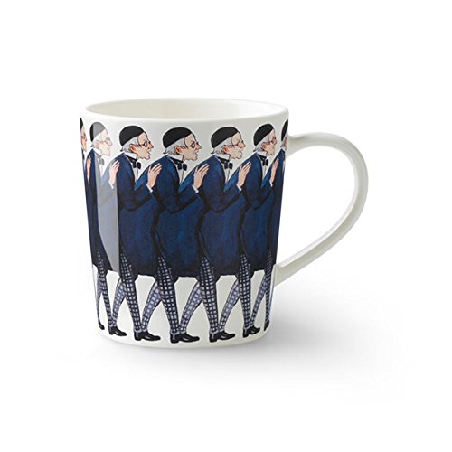 Amazon.co.jp: エルサベスコフ マグカップ ハンドル付 アンクルブルー