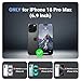 jaroco Magnetic for iPhone 16 Pro Max Case, [Compatible with MagSafe][Military Grade Drop Protection][Heavy Duty Protection][Non-Slip][Shockproof] 2-Layer Durable Bumper Phone Case 6.9''-Black