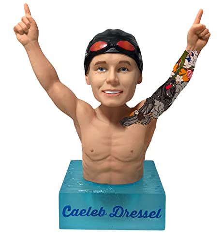 Caeleb Dressel Olympic Swimming Bobblehead