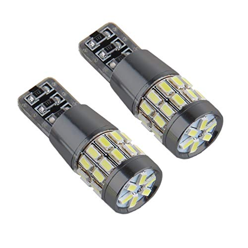 Ampoules LED T10 W5W 501, 12 V, 5 W, paquet de 2