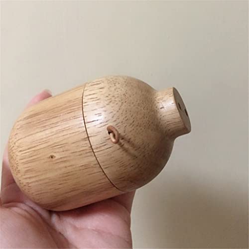 Boîte de rangement pour cure-dents en bois naturel, accessoire de table et maison