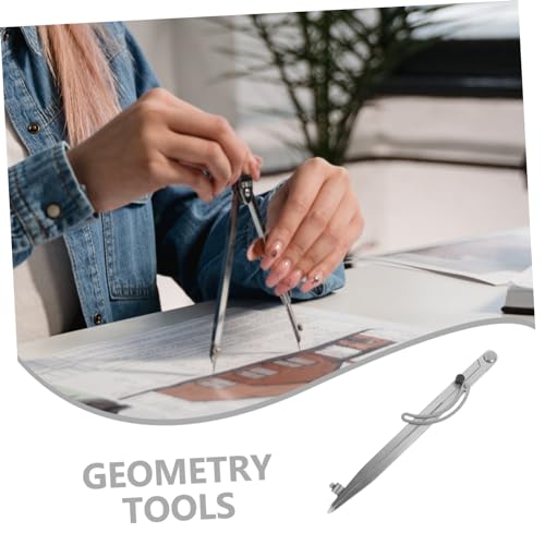 Compas de traçage Uonlytech portable avec support stylo pour éviter les tracés imprécis - 6