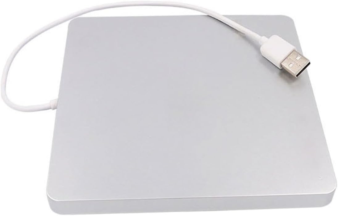 STOBOK External Slot in Load Cd DVD Rw Optical Drive Burner USB DVD Drive for Laptop Pc No External Adapter