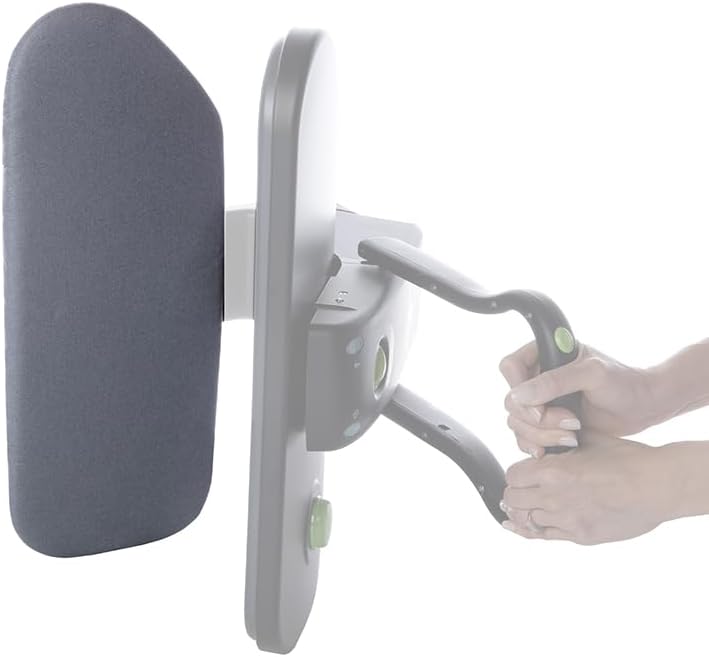 TIVIT Padded Cover for Steamfast SF-680 Mid-Size Steam Press, Alumitek Top Coating, Scorch Resistant, Thick Padding, Fastener Straps, Pull Bungee, 25x10.5”, Made in Italy