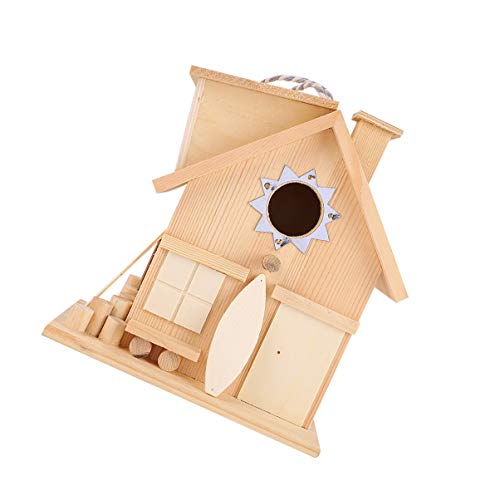 Casa de Pássaros Yardwe Faça Você Mesmo, Cabana de Pássaros Crianças, Brinquedos Artesanato para Pás