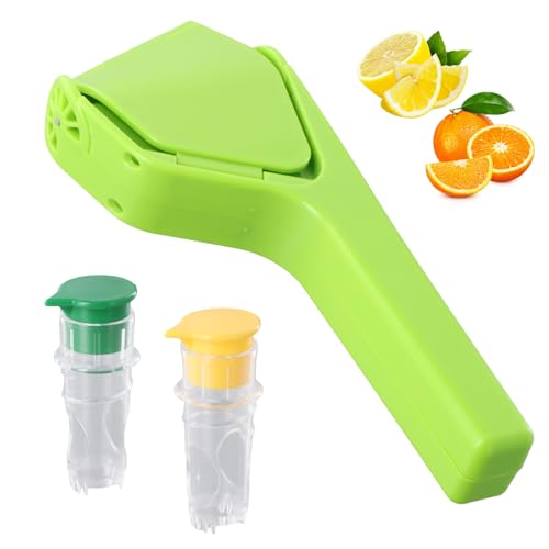 Anseom 3 Pièces Presse Citron Manuel Kit, Presse Orange Manuel Presse Agrumes Manuel, Presse Citron Manuel Fruit Lemon Squeezer pour Utilisation Dans Cuisines les Restaurants Bars