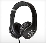 Yamaha PRO 300 High-Fidelity On-Ear Headphones (Piano Black)