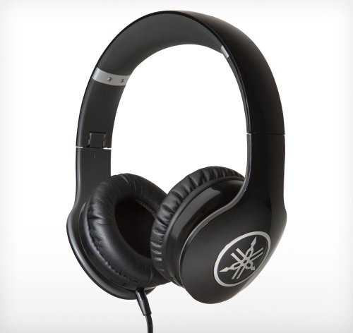 Yamaha PRO 300 High-Fidelity On-Ear Headphones (Piano Black)