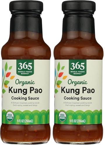 365 by Whole Foods Market, Cooking Sauce Kung Pao Organic, 9 Fl Oz (Pack of 2) - image 1