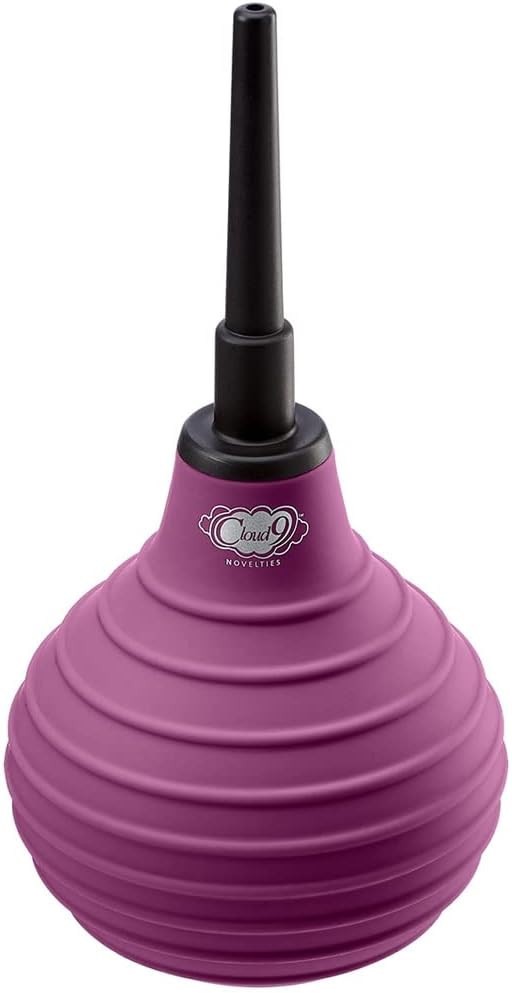 Health & Wellness Deluxe Enema Douche with Non-Backflow One-Way Valve