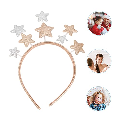 KALLORY Lenços De Cabelo Para Acessórios De Cabelo Para Roupas De Casamento Tween Girl 1 Peça Argola