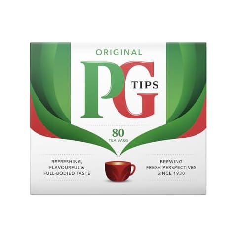PG Tips Black Tea, 80 Count Tea Bags (Pack of 3) Cover