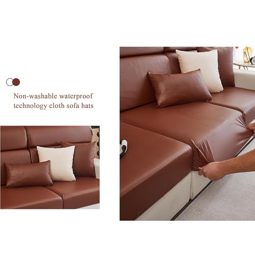 Protège-canapé imperméable marron pour retrouver la sérénité - 3
