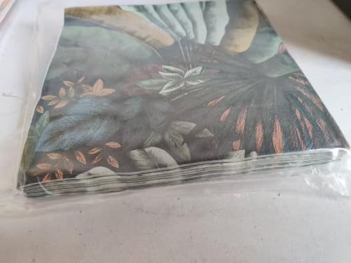 Servilletas papel de colores Christmas Tree para evitar mesas aburridas en tu fiesta del té 7