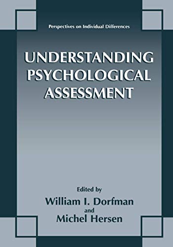 Understanding Psychological Assessment (Perspectives on Individual Differences)