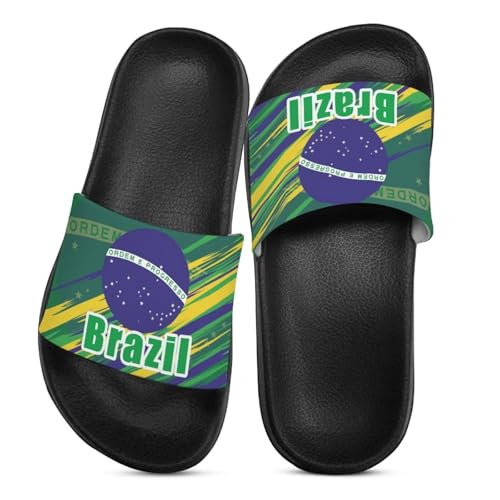Image of Slides for Boys Girls Quick Drying Kids Slides Sandals Non-Slip