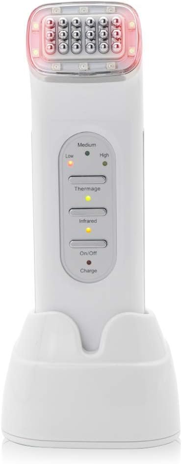 ZUZU Radio Frequency Far Infrared Dot Matrix Facial Machine for Anti-aging Wrinkle Removal Nutrition Leading-in Skin Lifting Tightening Device